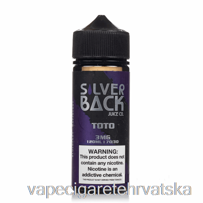 Vape Cigarete Toto - Silverback Juice Co. - 120 Ml 3 Mg